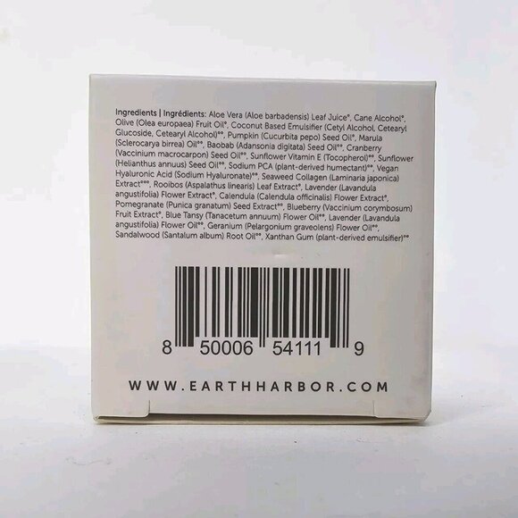 EARTH HARBOR Aqua Aura Reparative Eye Cream .5oz Restores Awakes Brightens Daily - Picture 7 of 11
